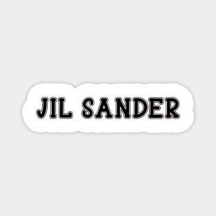 Jil Sander Black&White Magnet