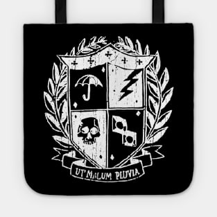 the umbrella academy varsity Tote