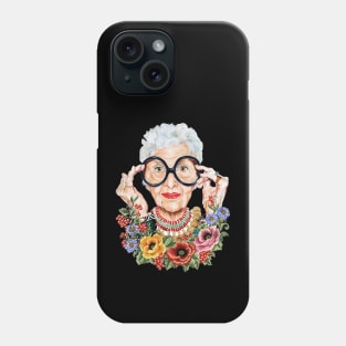 Iris Apfel fashion Phone Case