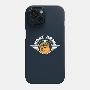 Doge Army Dogecoin Meme Phone Case