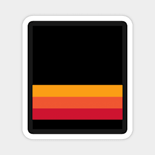 sunset short (dark) Magnet