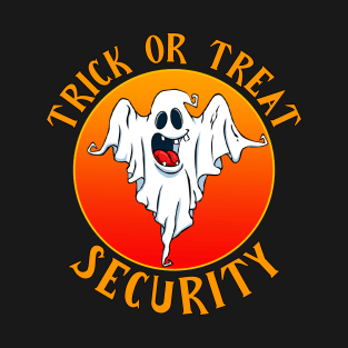 Halloween Security for Trick or Treat party T-Shirt