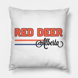 Red Deer Alberta Pillow