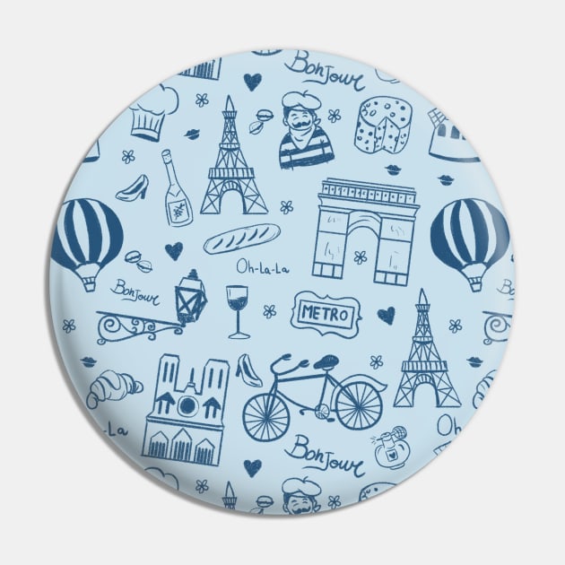 I love France Pin by Freecheese