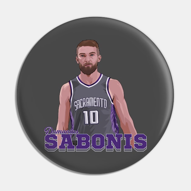 SABONIS Pin by origin illustrations