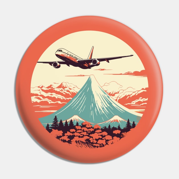 airplane Pin by Yopi