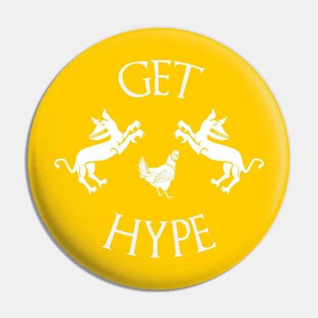 Hype Pin by Damsels of Dorkington