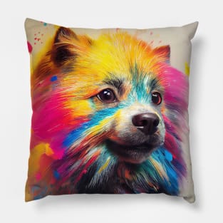 Dwarf German Spitz Dog Pet Cute Adorable Animal Compagnon Pillow