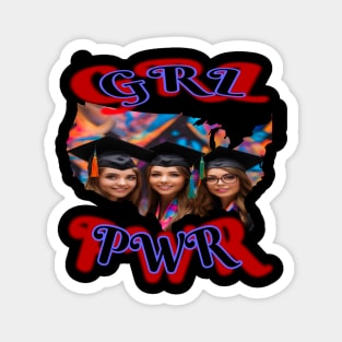 GRL PWR, FEMALE NUCLEAR PHYSICS GRADUATES Magnet