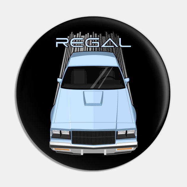 Buick Regal 1981-1987 - light blue Pin by V8social