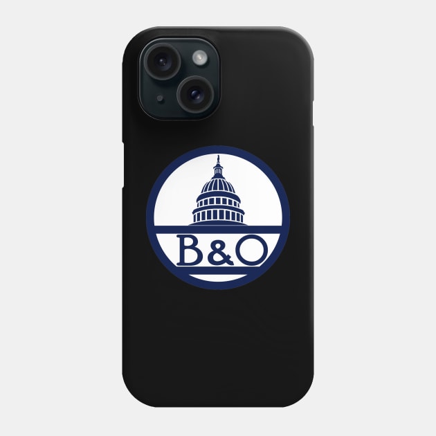 Baltimore and Ohio Railroad Phone Case by Railway Tees For All