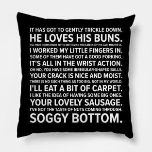 Mary Berry Quotes Pillow