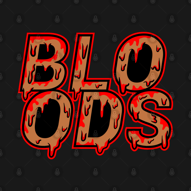 Bloods fonttype by Darts design studio