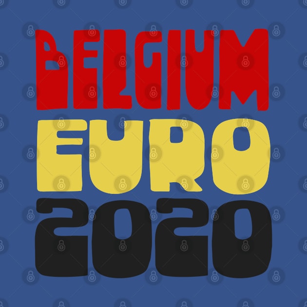 Belgium / Euro 2020 Football Fan Design by DankFutura