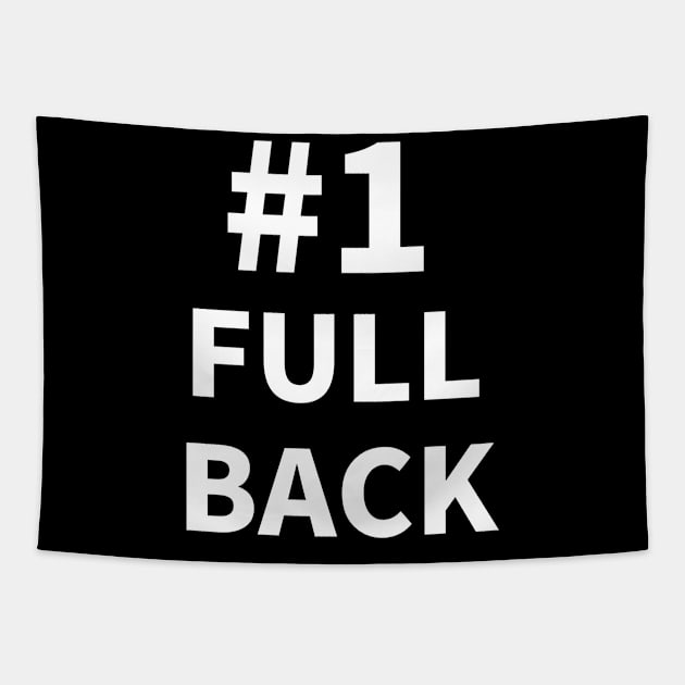 Number one FULL BACK Tapestry by NumberOneEverything