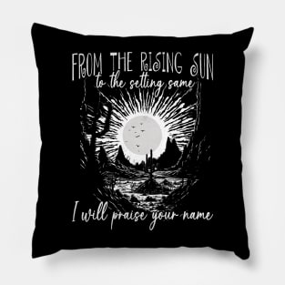 Retro To The Setting Same Funny Gifts Pillow