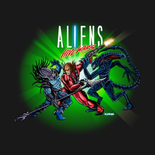 Alien vs predator Hive wars T-Shirt