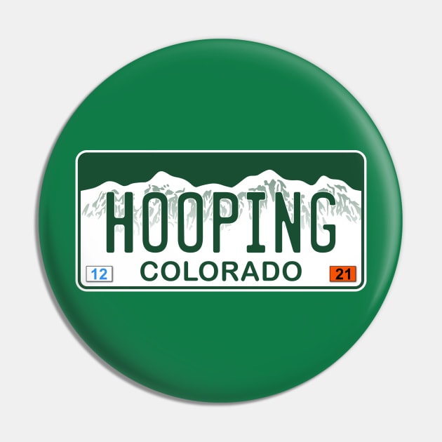 Colorado Hooping Pin by zealology