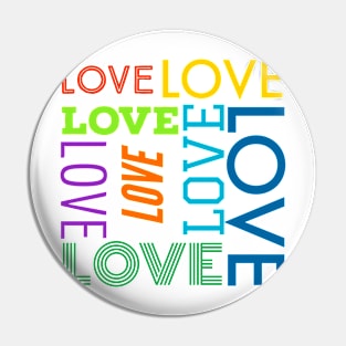 Love pop font bright Pin