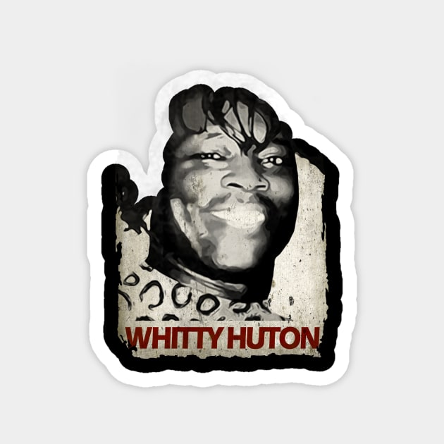 Whitty Hutton Magnet by WHITE ANGEL STUDIO