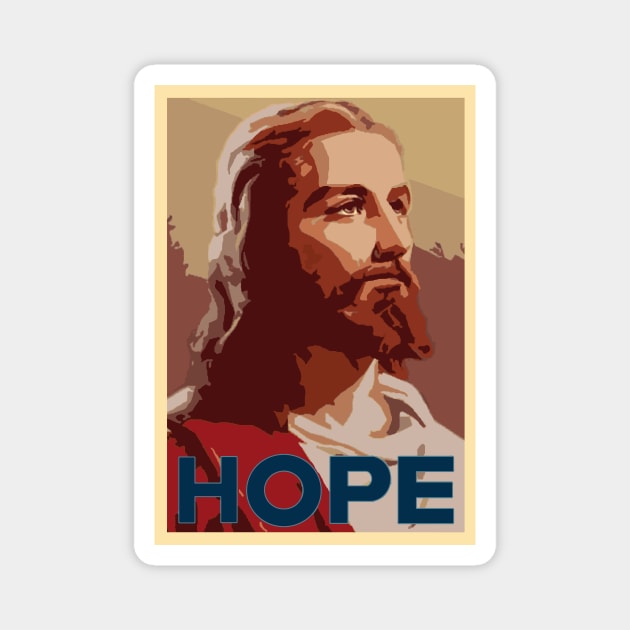 Jesus HOPE Magnet by timlewis