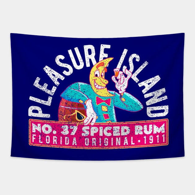 Pleasure Island "No. 37" Spiced Rum Tapestry by plaidmonkey