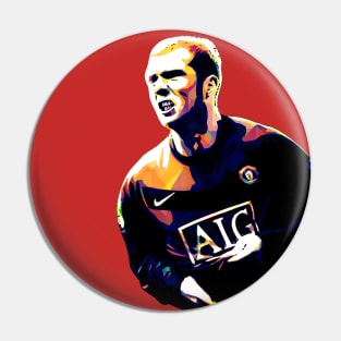 Paul Scholes Pop Art Pin