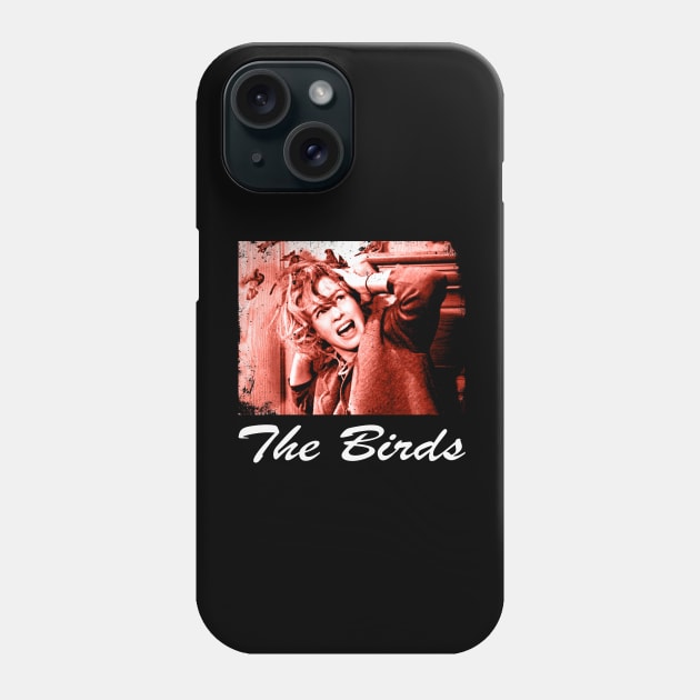 Tippi vs. The Birds The Birds Character Tee Phone Case by Camping Addict