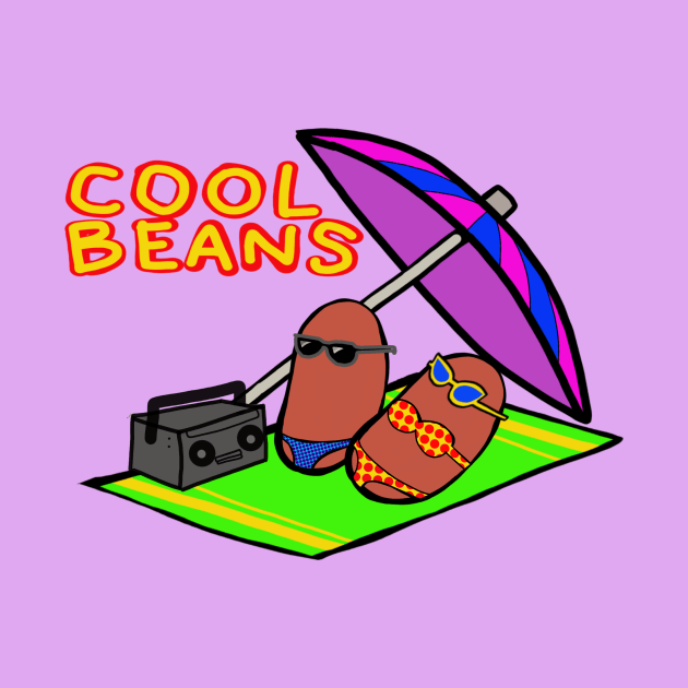 Cool Beans at the Beach by wolfmanjaq