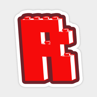 THE LETTER R Magnet