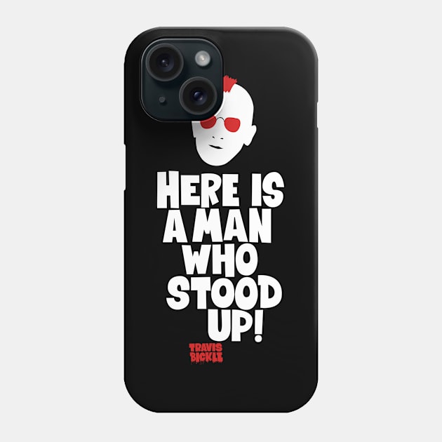 Taxi Driver 'Here Is a Man Who Stood Up ‚ Shirt Design - Martin Scorsese Classic Phone Case by Boogosh