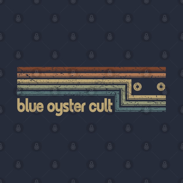 Blue Oyster Cult Cassette Stripes by casetifymask