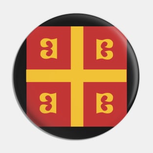 Byzantine Flag - Palaiologos Dynasty Pin