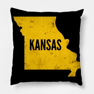 Kansas or Missouri Pillow