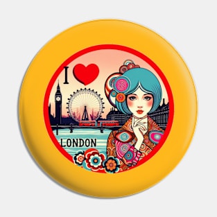 I love London Pin