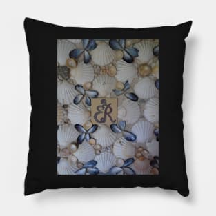 Queen Mother Memorial Garden Shells, Edinburgh Botanical Gardens Pillow