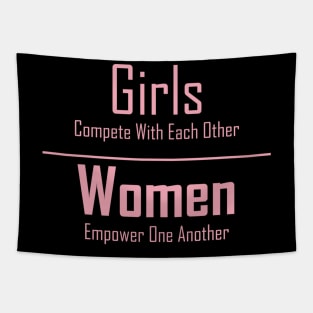 Women Empower - Pink Tapestry