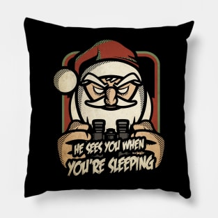 Creepy Santa Pillow