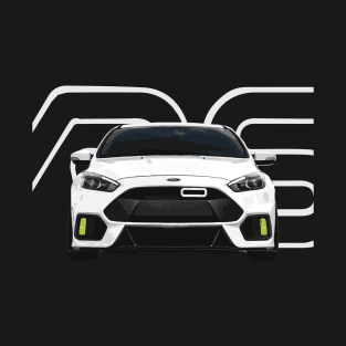 FOCUS RS Frozen WHITE DRIFT MODE turbo tuned 2.3l T-Shirt