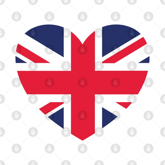 British Union Flag Heart by DPattonPD