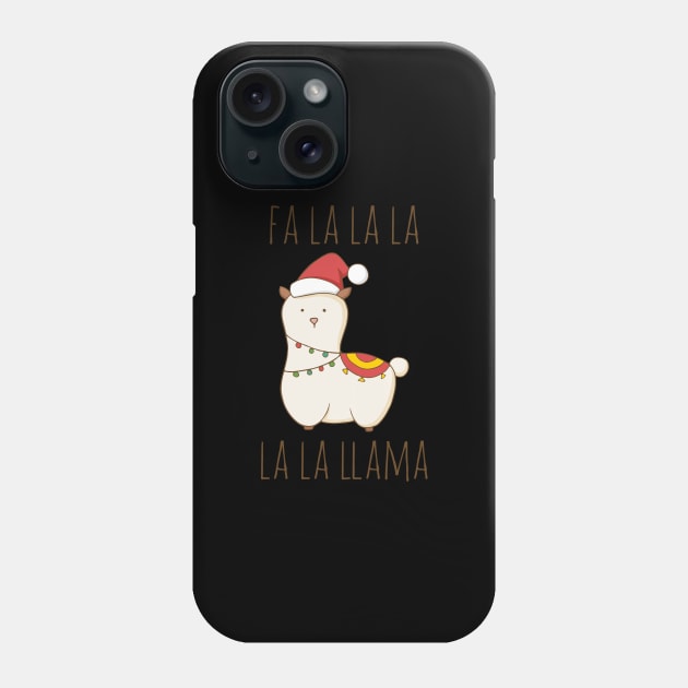 Fa La La La La La Llama Phone Case by myndfart