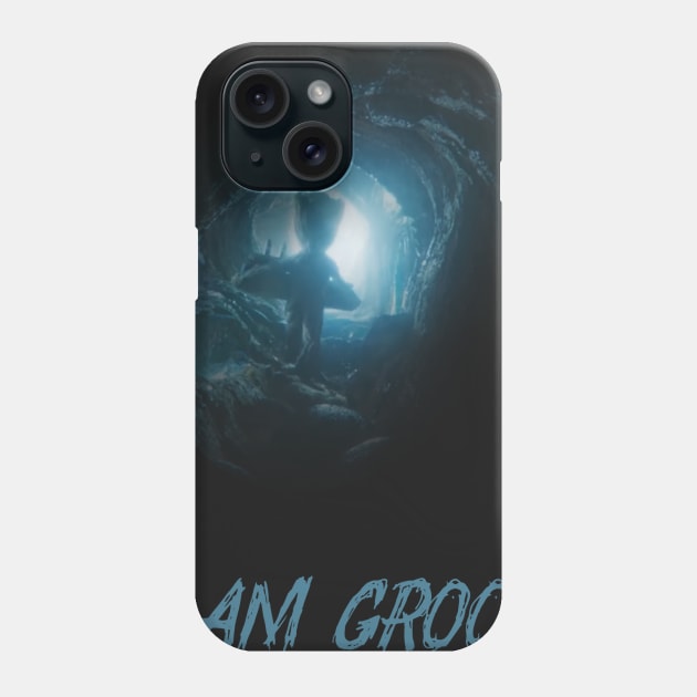 I AM BABY GROOT Phone Case by StarTrooper3000