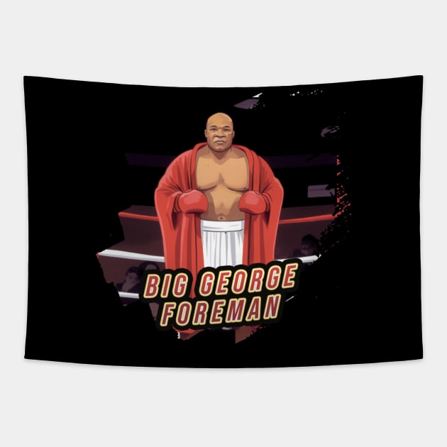 Big George Foreman Tapestry by Pixy Official
