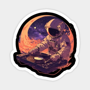 dj astronaut Magnet