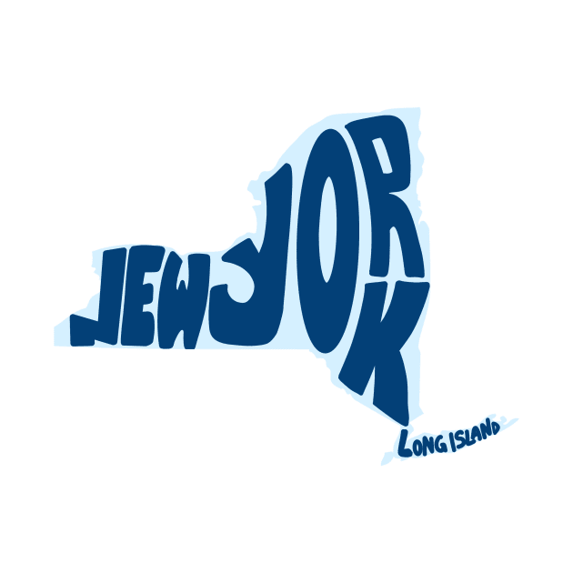 New York Map Outline Bubble Letters- blue by emilystp23