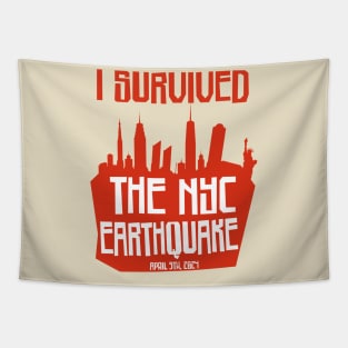 I Survived The NYC Earthquake Tapestry