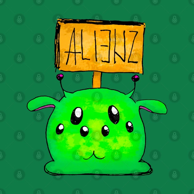 Alienz are here by MerryDee