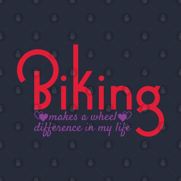 Love Cycling Makes Difference in Life by ElusiveIntro