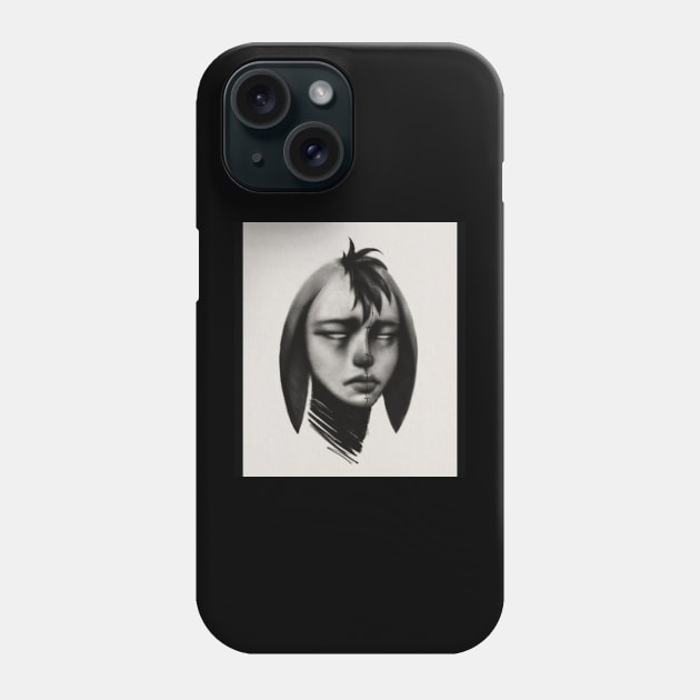 the goatee Phone Case by JESH