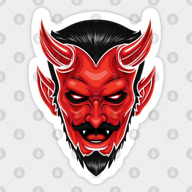 Devil Horn Stickers for Sale